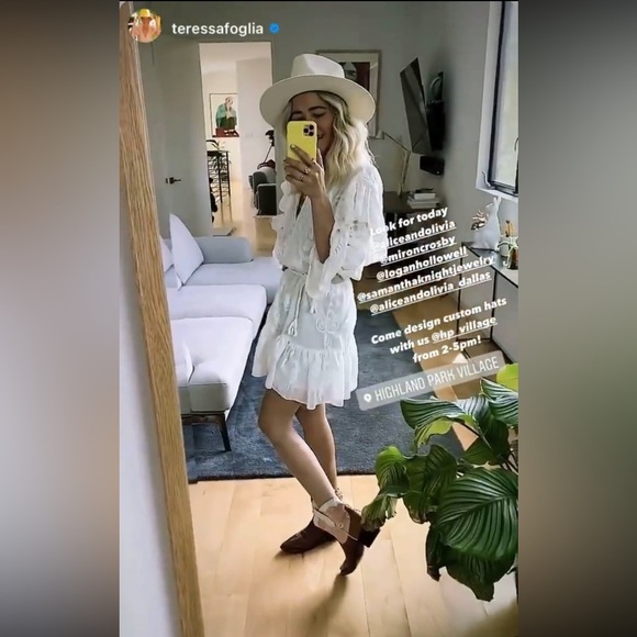 alice + olivia teddi dress size 8 NWT - Picture 6 of 14